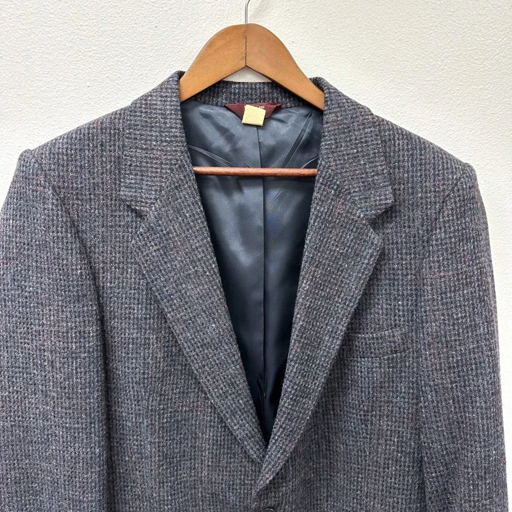 Vintage Farah Clothing Co. Multicolor Wool Tweed Sport Coat‎ 42R